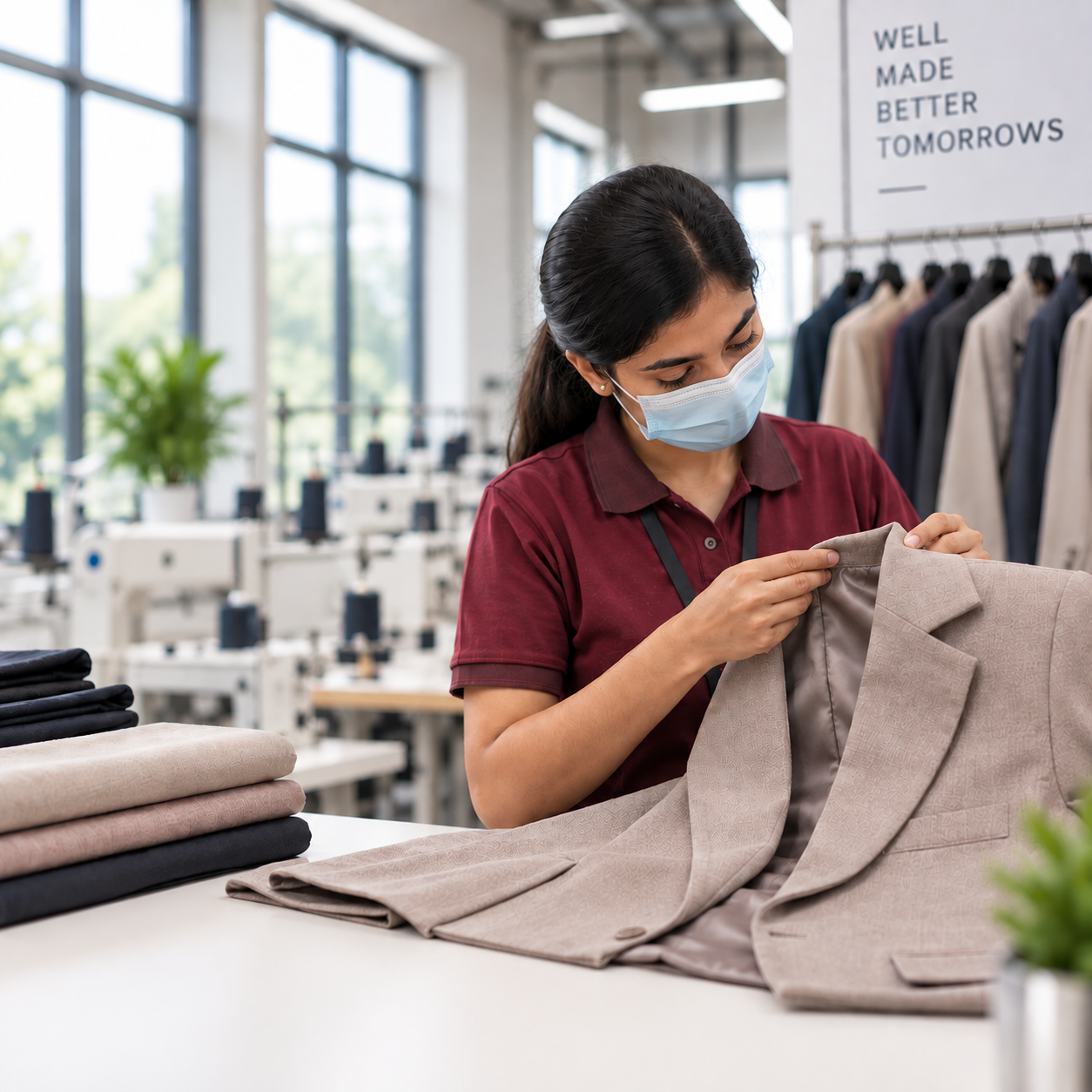 Apparel quality and finishing