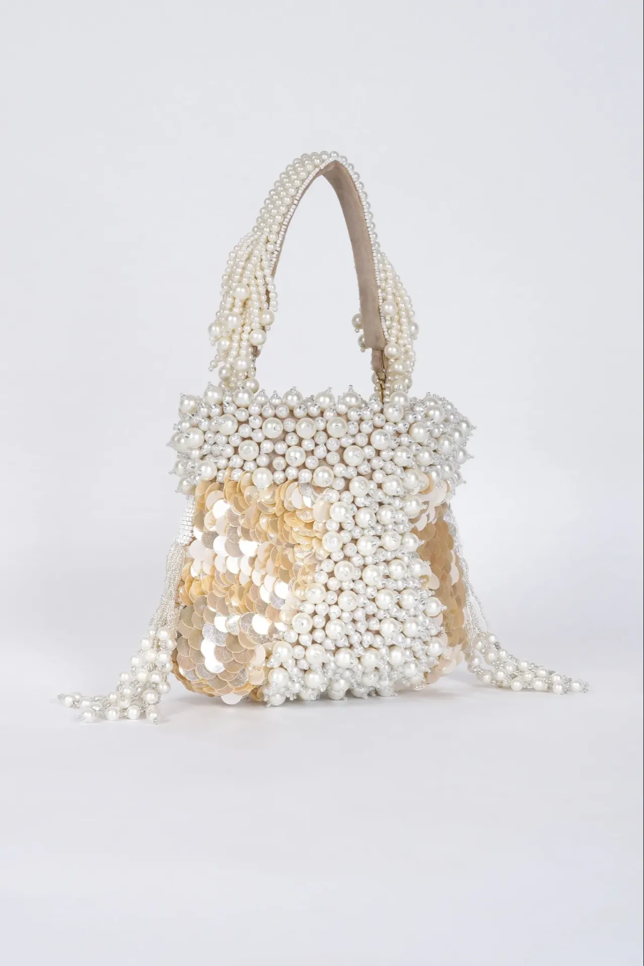 Beaded & Sequence Embellished Potli Bag